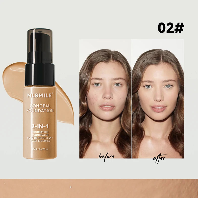 Oil Control Pre-Makeup Foundation Matte Liquid Concealer BB Cream Facial Primer Natural Lasting Waterproof Foundation Makeup