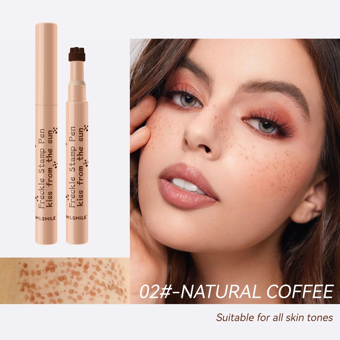 Natural Freckle Pen Waterproof Simulation Fake Spot Makeup Tool Lasting Waterproof Face Dot Spot Pen Eyeliner Korean Cosmetics