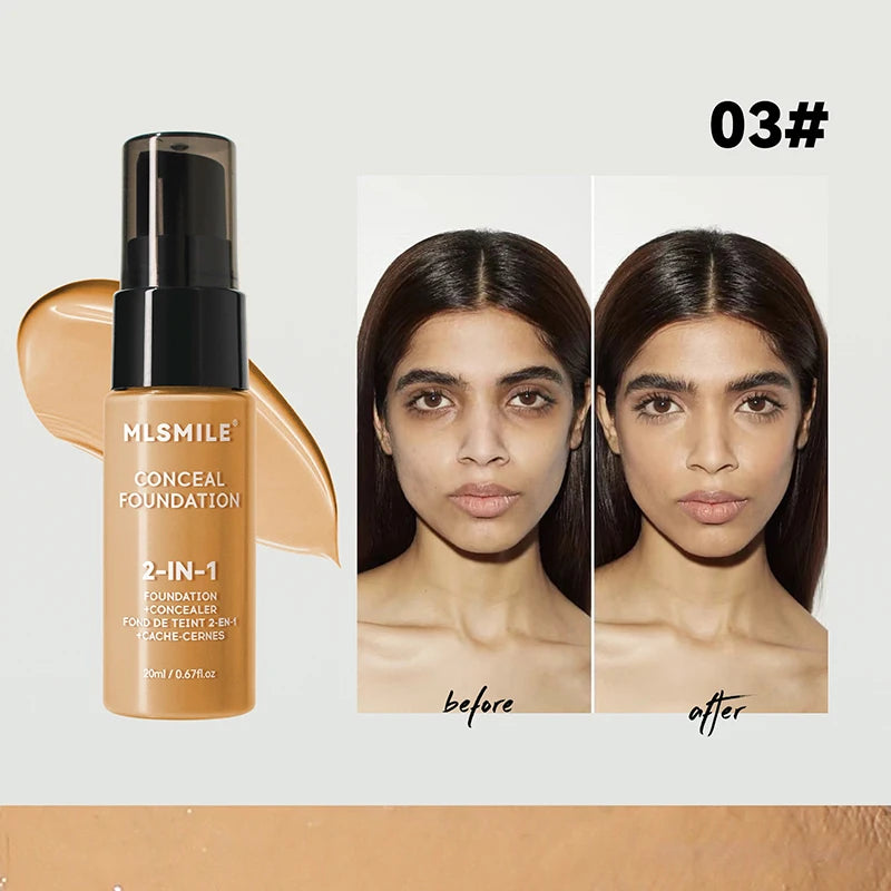 Oil Control Pre-Makeup Foundation Matte Liquid Concealer BB Cream Facial Primer Natural Lasting Waterproof Foundation Makeup