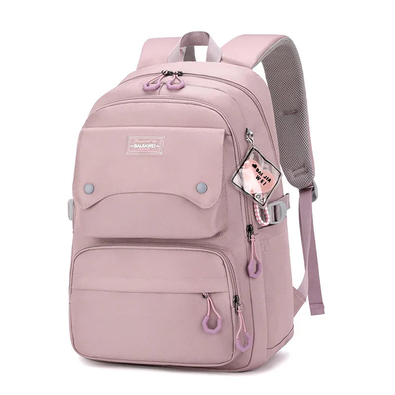 Multifunctional Women Travel Laptop Backpacks College Schoolbag For Teenage Grils Business Back packNylon School Bags mochilas