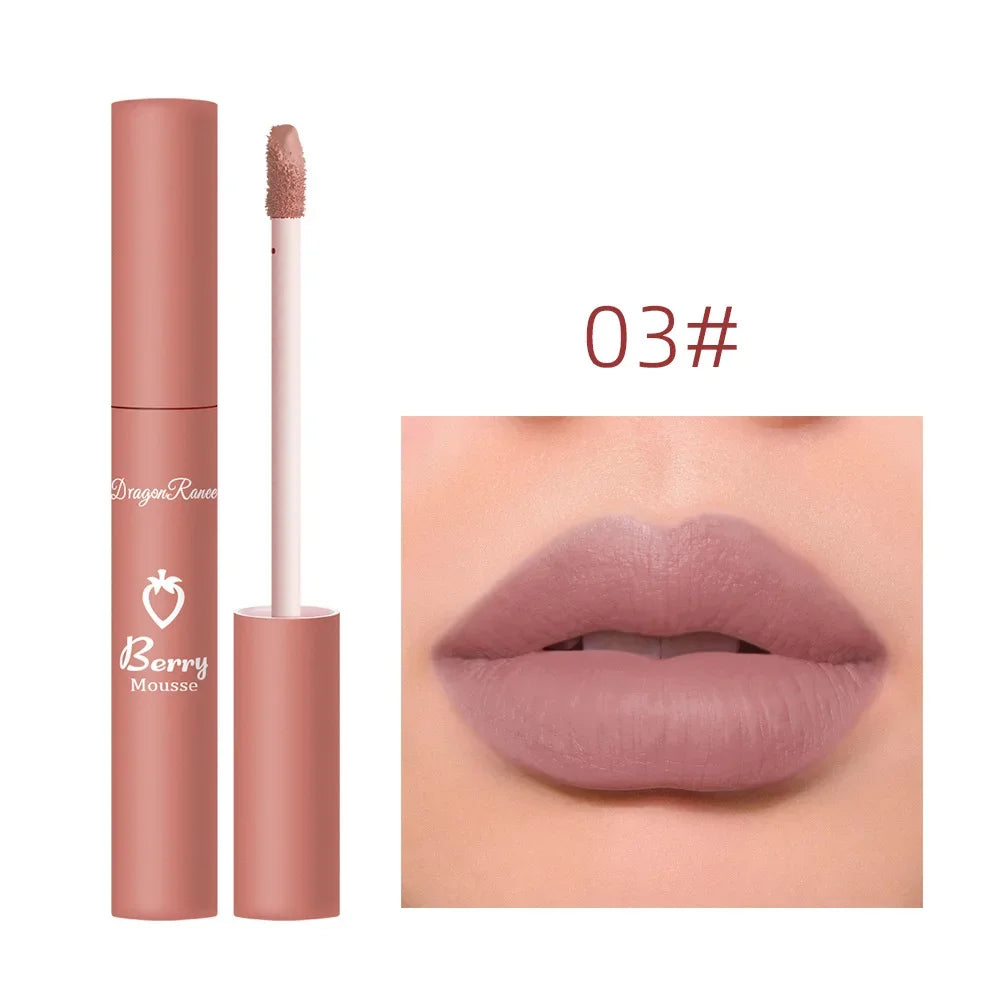 No Dipped Cup Waterproof Velvet Matte Lipstick Long Lasting Non-stick Liquid Lipsticks Women Makeup Lip Gloss Lipsalve Cosmetics