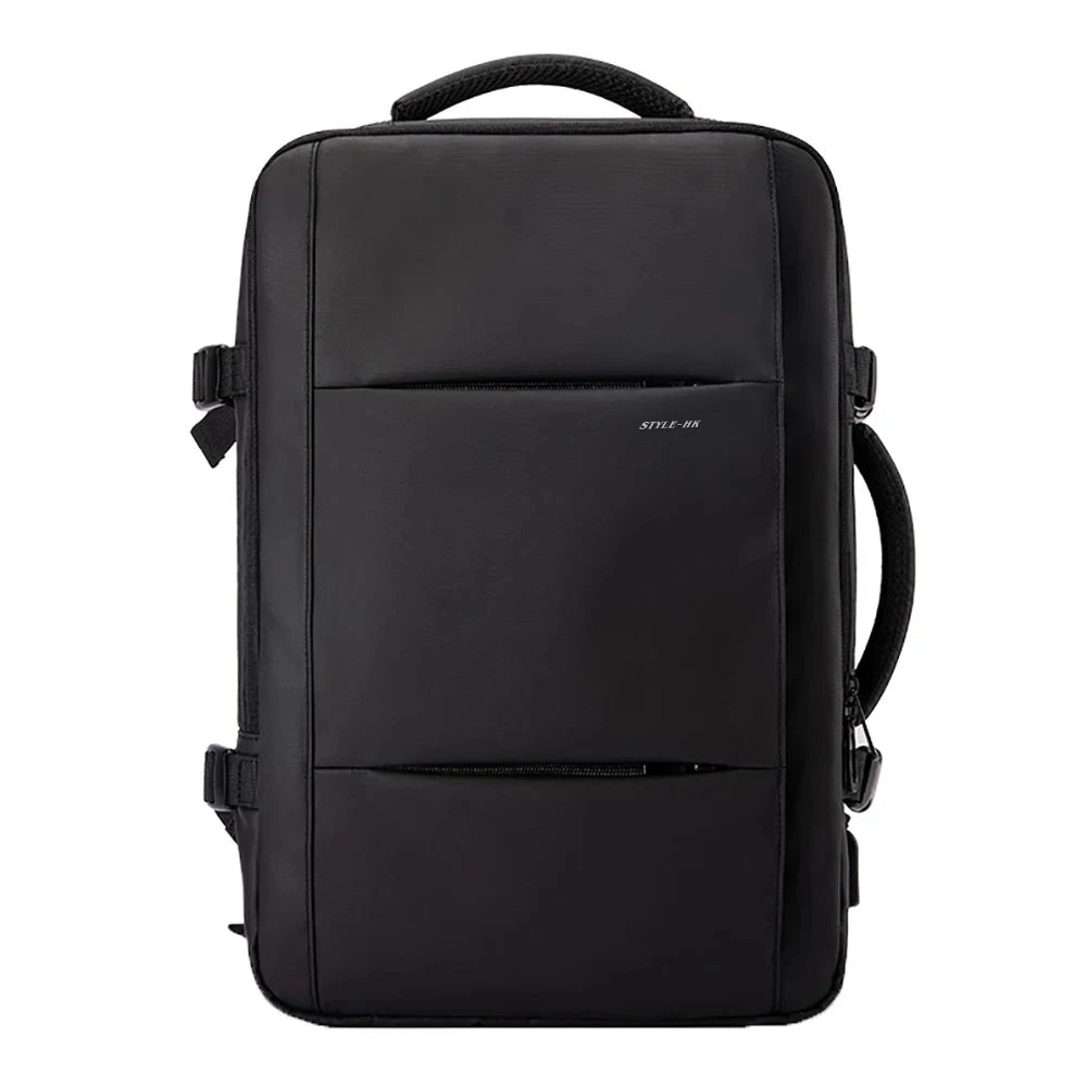 Heroic Knight Travel Backpack Men Business Backpack School Expandable USB Bag Large Capacity 15.6 Laptop Waterproof Backpack Bag