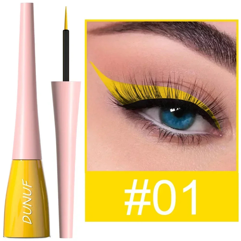 Blue Eye Liner Pen Liquid Eyeliner Pencil Eye Makeup Ultra-thin Long-Lasting Quick-Dry Eye Liner Original Korean Makeup Cosmetic