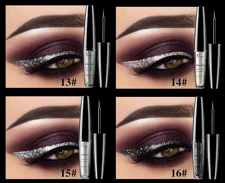 16 Colors Liquid Eyeliner Waterproof Long-lasting Silkworm Highlighter Colored Eyeliner Non-Flowering Eyeliner Eye Makeup