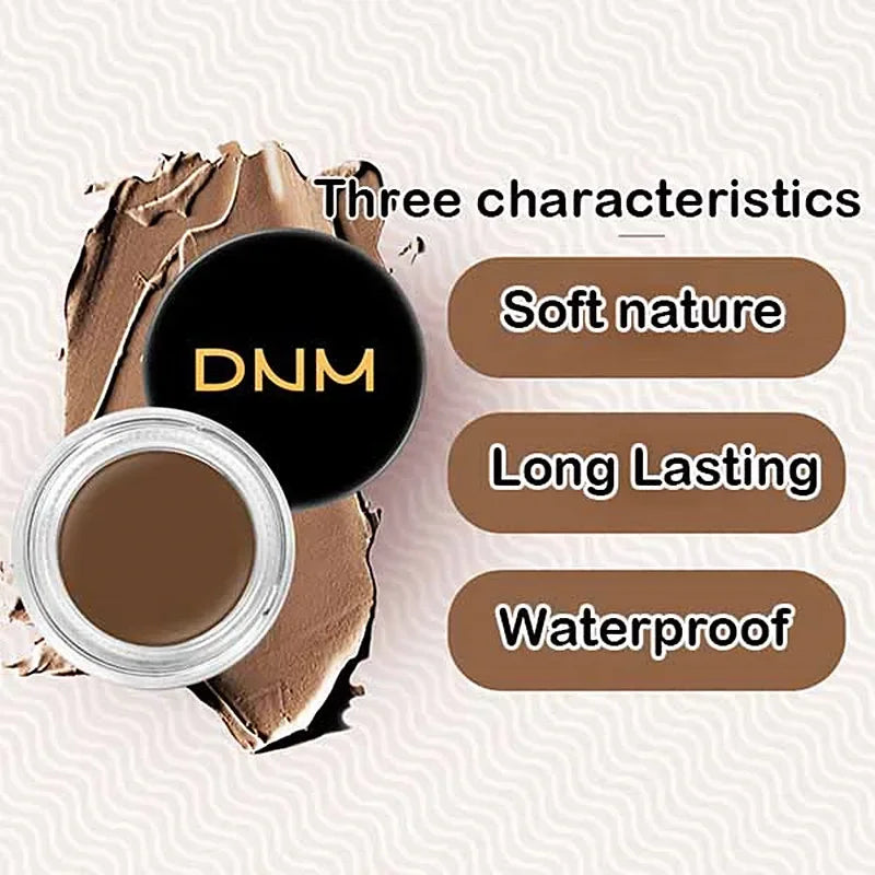 11 Colors Natural Eyebrow Enhancers Makeup Waterproof 3D Eye Brow Pomade Eyebrow Gel Caramel Brown Professional Makeup