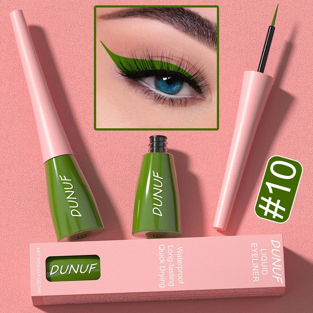 Blue Eye Liner Pen Liquid Eyeliner Pencil Eye Makeup Ultra-thin Long-Lasting Quick-Dry Eye Liner Original Korean Makeup Cosmetic