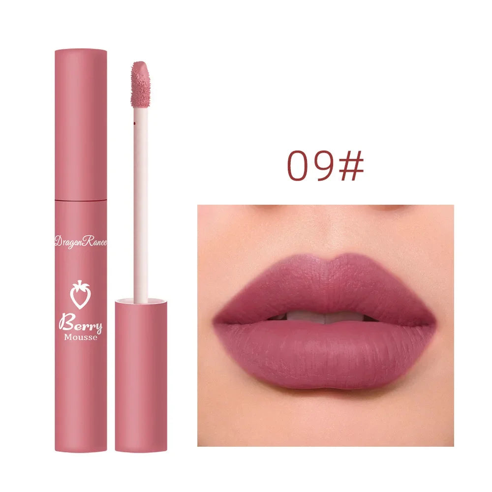 No Dipped Cup Waterproof Velvet Matte Lipstick Long Lasting Non-stick Liquid Lipsticks Women Makeup Lip Gloss Lipsalve Cosmetics