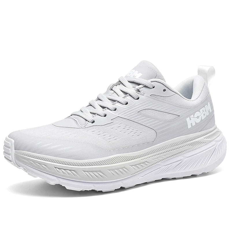 Marathon Professional Running Shoes Thick-Soled Comfortable Men's Summer 2024 New Non-Slip Shock-Absorbing Wear-Resistant Sports