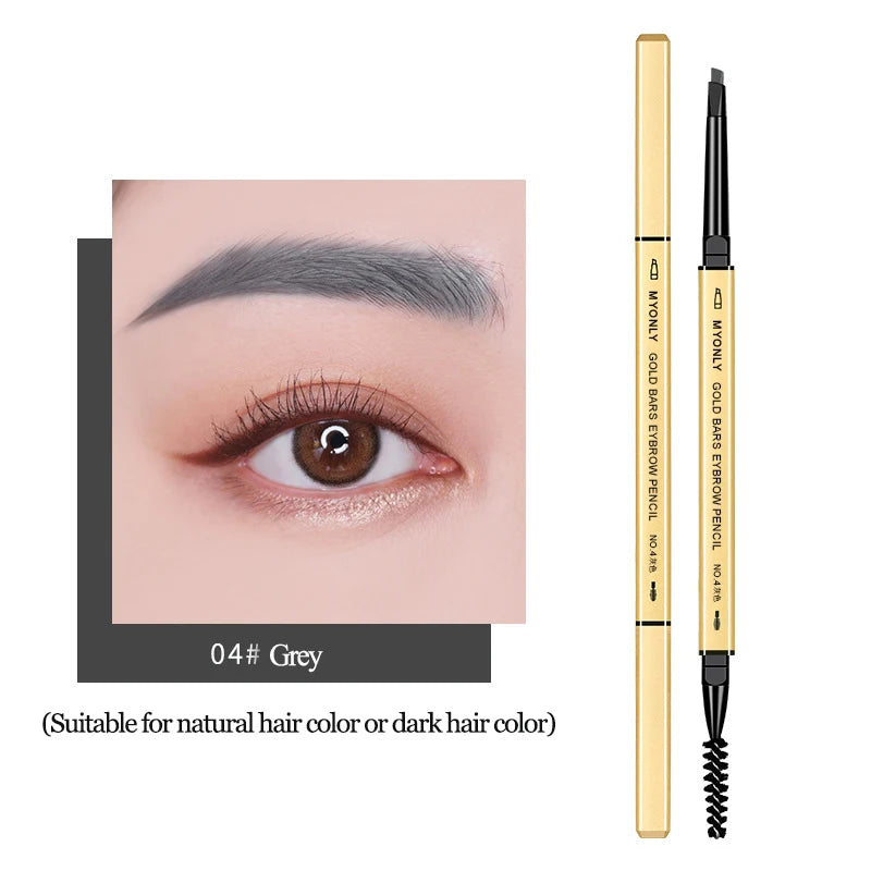 Double Head Eyebrow Pencil Long Lasting Waterproof 5 Colors Eye Brow Pen Tint Mascara Enhance Cosmetics Beauty Women Makeup