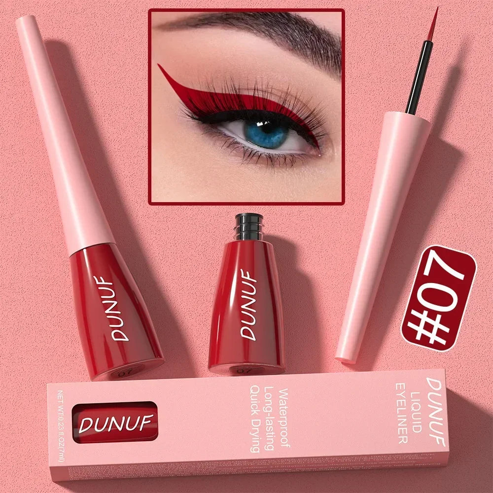 Blue Eye Liner Pen Liquid Eyeliner Pencil Eye Makeup Ultra-thin Long-Lasting Quick-Dry Eye Liner Original Korean Makeup Cosmetic