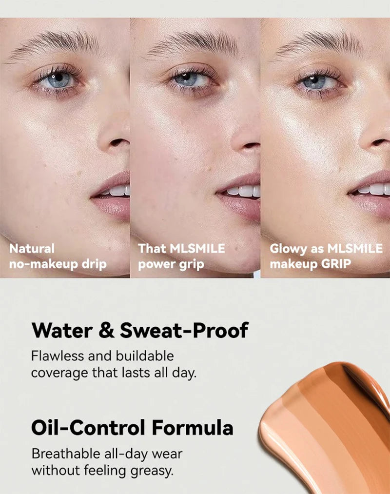 Oil Control Pre-Makeup Foundation Matte Liquid Concealer BB Cream Facial Primer Natural Lasting Waterproof Foundation Makeup