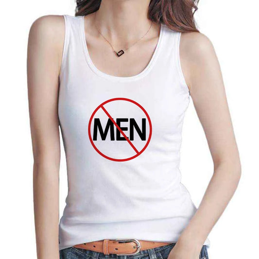 2024 New Summer Women Sleeveless O Neck Elastic Tank Top MEN Letter Print Casual Vest Y2k Stylish Girl Sexy Aesthetics Crop Tops