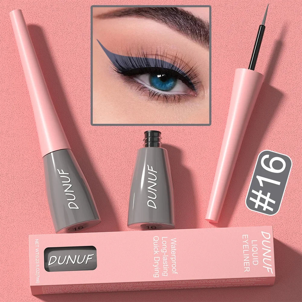 Blue Eye Liner Pen Liquid Eyeliner Pencil Eye Makeup Ultra-thin Long-Lasting Quick-Dry Eye Liner Original Korean Makeup Cosmetic