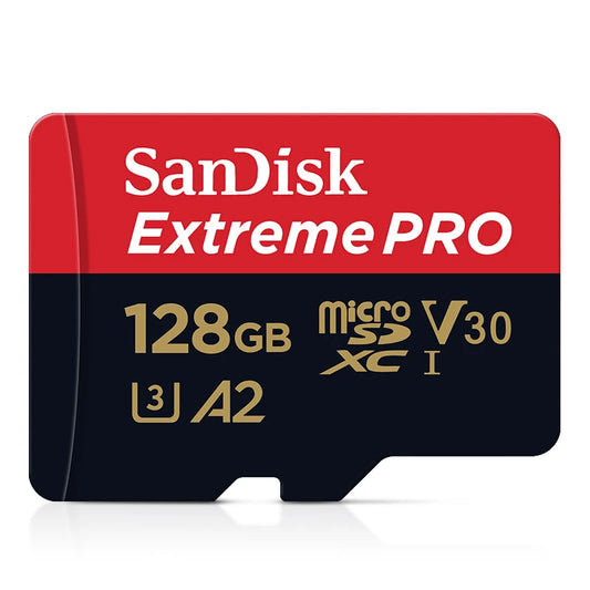 SanDisk Extreme Pro Flash 128GB Card Micro SD Card SDXC UHS-I 400GB 256GB 64GB U3 V30 TF Card Memory Card Adapter for Camera DJI