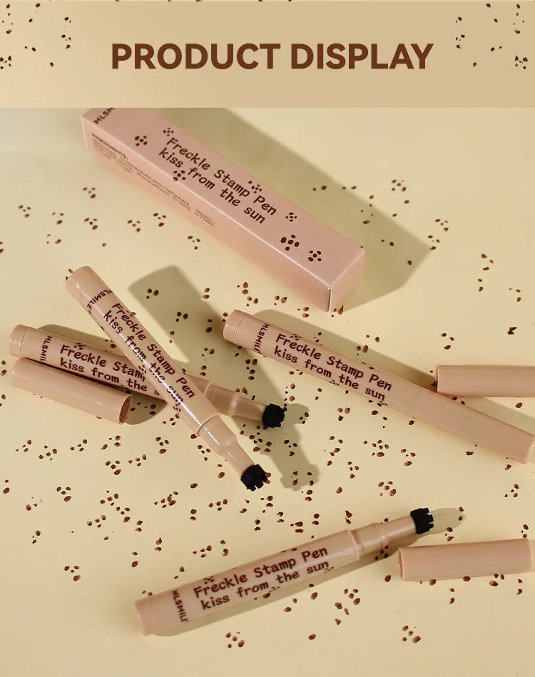 Natural Freckle Pen Waterproof Simulation Fake Spot Makeup Tool Lasting Waterproof Face Dot Spot Pen Eyeliner Korean Cosmetics