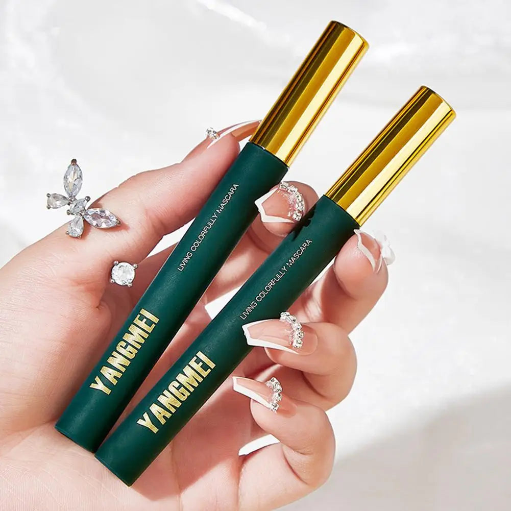 Ultra-fine Mascara Curling Thick Lengthening Eyelash Mascara Long-lasting Cosmetics Natural Eyes Waterproof Non-smudge Exte X9H6