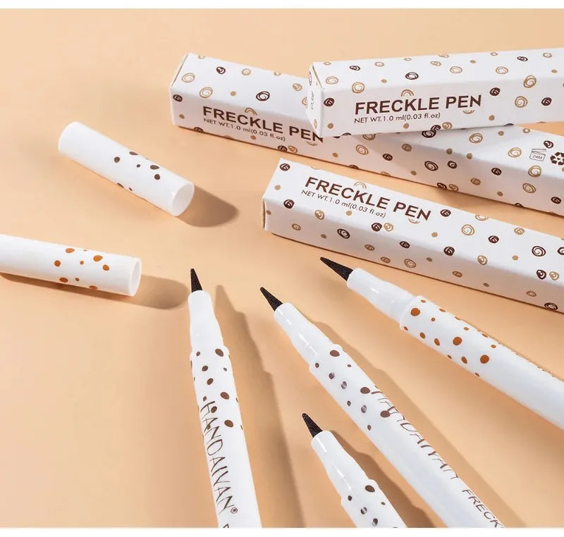 1PC Face Fake Freckles Pen Natural Waterproof Lifelike Fake Freckles Pen for Long Lasting Look Dot Spot Pen Makep Tool Cosmetic