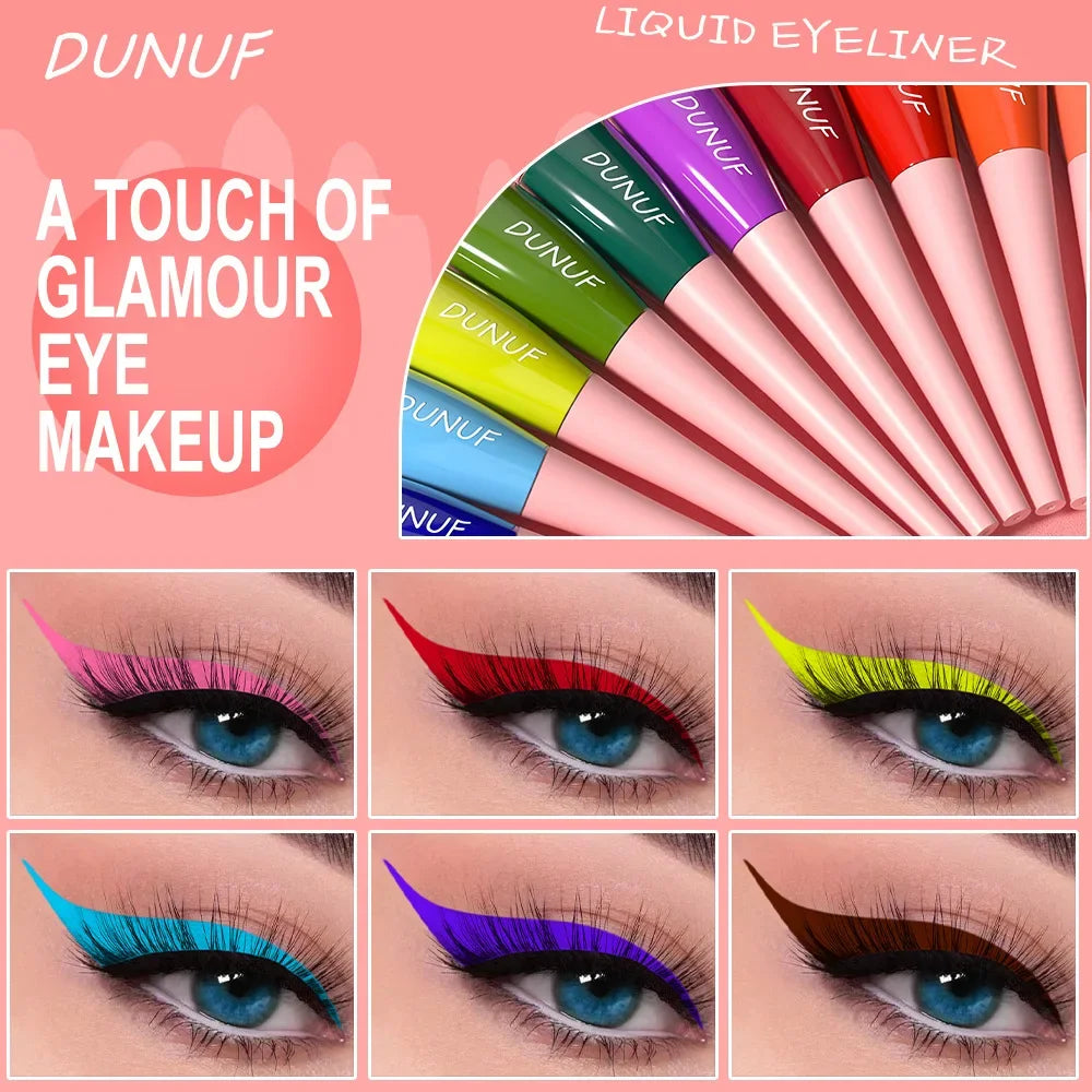 Blue Eye Liner Pen Liquid Eyeliner Pencil Eye Makeup Ultra-thin Long-Lasting Quick-Dry Eye Liner Original Korean Makeup Cosmetic