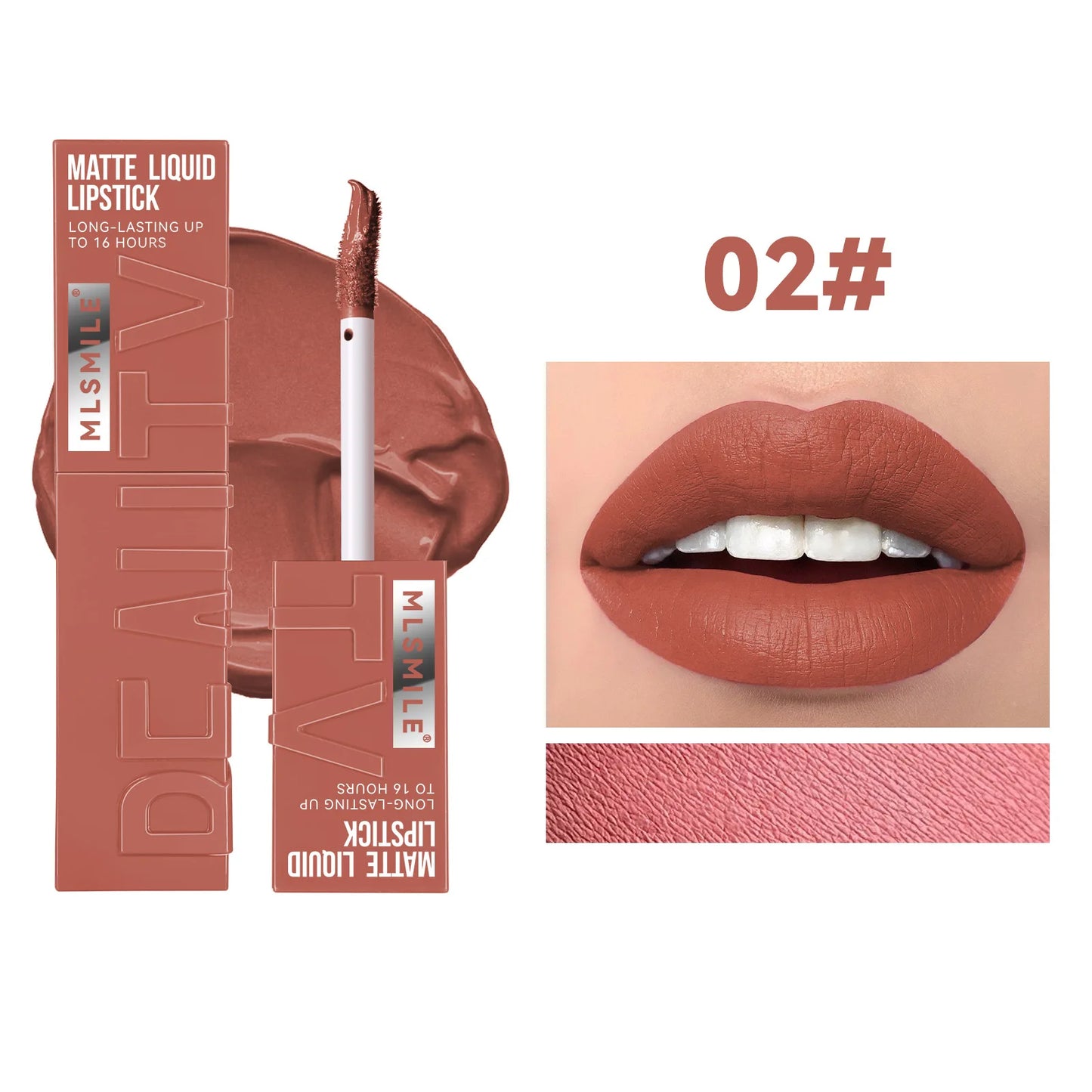 6 Colors Nude Matte Lip Gloss Waterproof Lasting Lipstick Not Fading Sexy Nude Red Pink Velvet Liquid Lipsticks Makeup Cosmetic