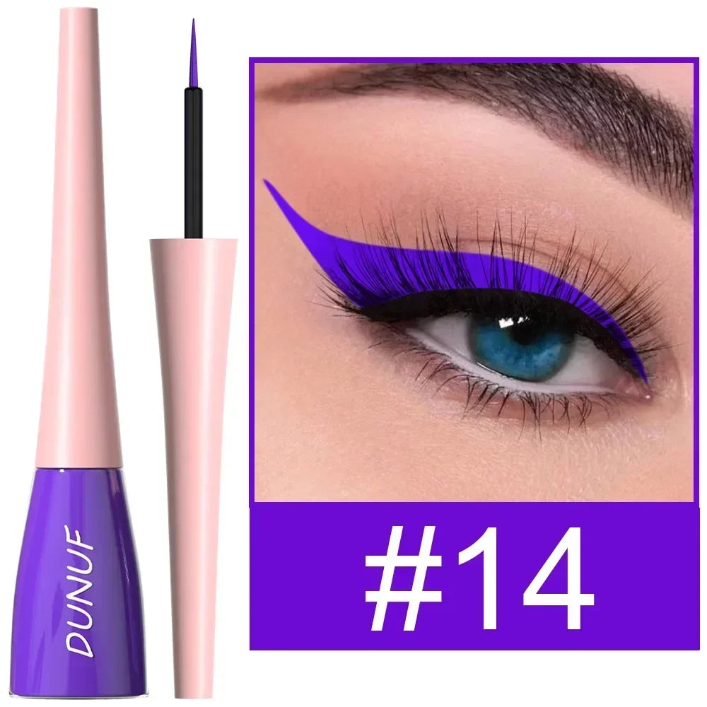 Blue Eye Liner Pen Liquid Eyeliner Pencil Eye Makeup Ultra-thin Long-Lasting Quick-Dry Eye Liner Original Korean Makeup Cosmetic