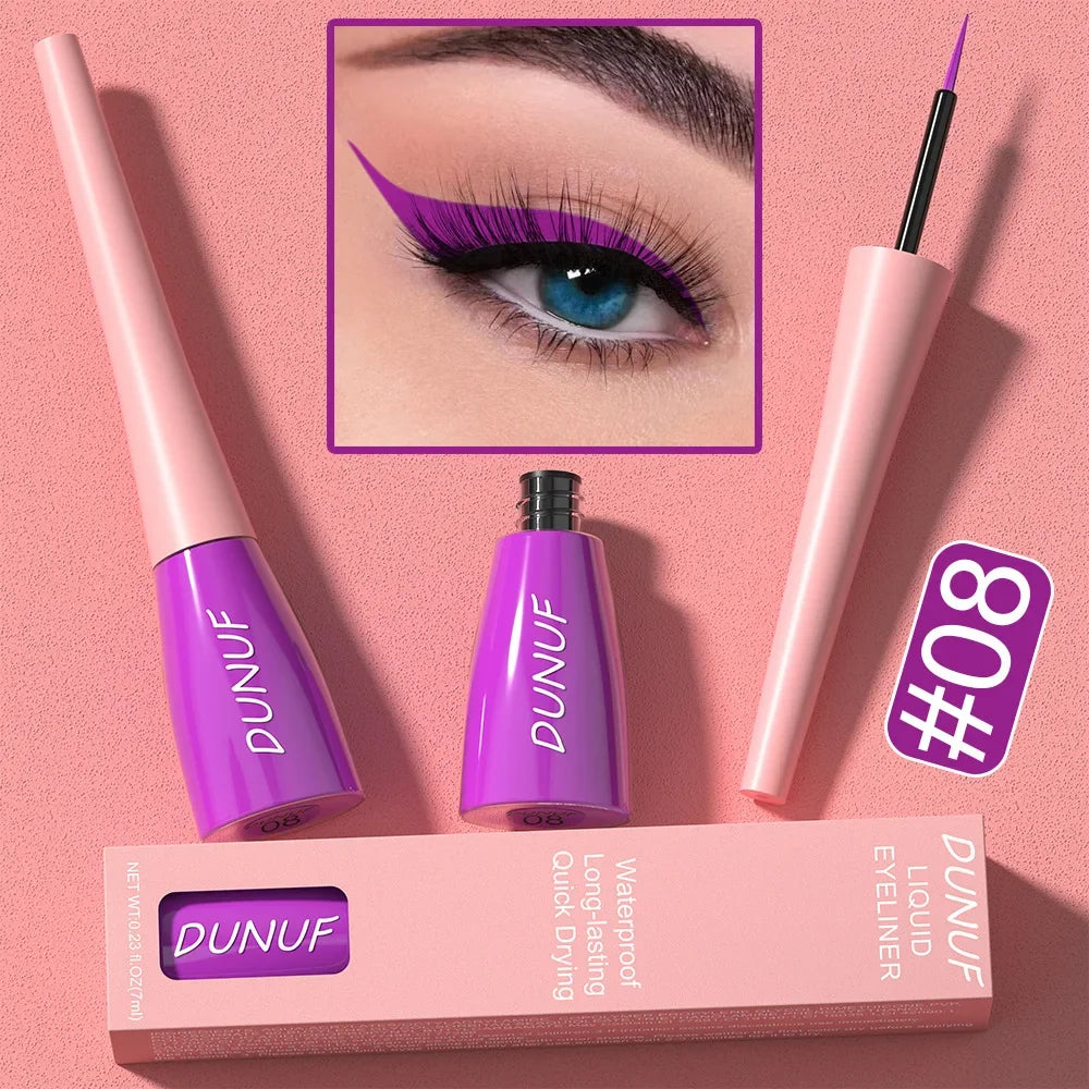 Blue Eye Liner Pen Liquid Eyeliner Pencil Eye Makeup Ultra-thin Long-Lasting Quick-Dry Eye Liner Original Korean Makeup Cosmetic