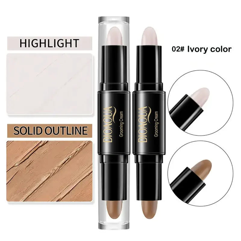 High Quality Professional Makeup Base Foundation Cream for Face Concealer Contouring for Face Bronzer Beauty Women's Cosmetics