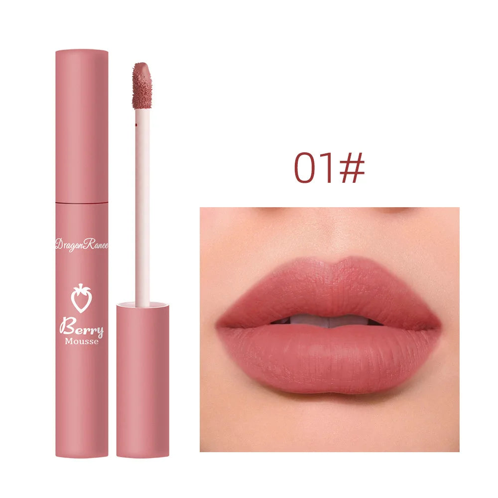 No Dipped Cup Waterproof Velvet Matte Lipstick Long Lasting Non-stick Liquid Lipsticks Women Makeup Lip Gloss Lipsalve Cosmetics