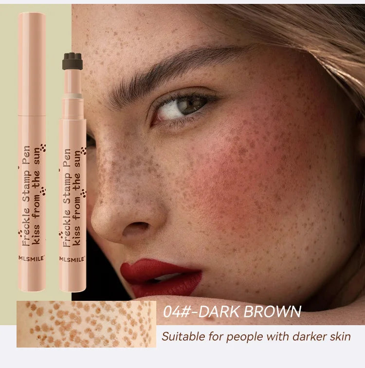 Natural Freckle Pen Waterproof Simulation Fake Spot Makeup Tool Lasting Waterproof Face Dot Spot Pen Eyeliner Korean Cosmetics