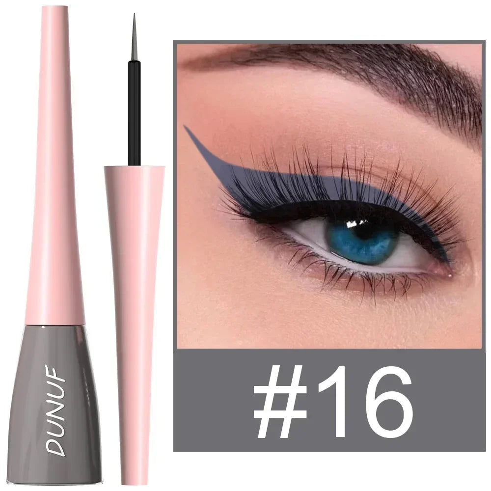 Blue Eye Liner Pen Liquid Eyeliner Pencil Eye Makeup Ultra-thin Long-Lasting Quick-Dry Eye Liner Original Korean Makeup Cosmetic