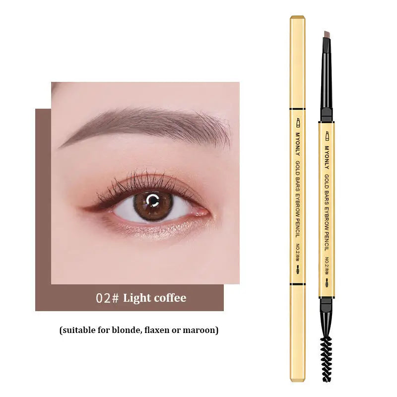 Double Head Eyebrow Pencil Long Lasting Waterproof 5 Colors Eye Brow Pen Tint Mascara Enhance Cosmetics Beauty Women Makeup