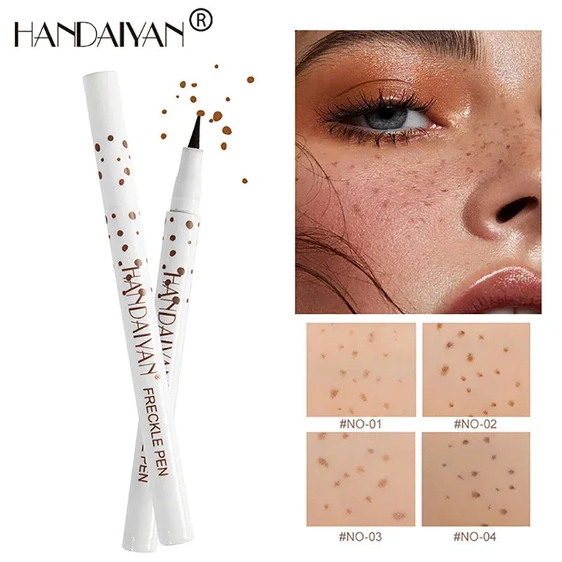 1PC Face Fake Freckles Pen Natural Waterproof Lifelike Fake Freckles Pen for Long Lasting Look Dot Spot Pen Makep Tool Cosmetic