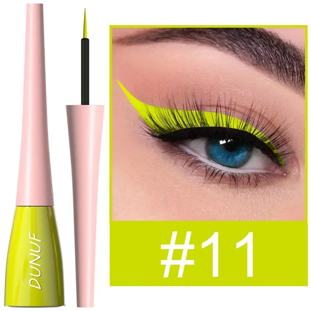 Blue Eye Liner Pen Liquid Eyeliner Pencil Eye Makeup Ultra-thin Long-Lasting Quick-Dry Eye Liner Original Korean Makeup Cosmetic