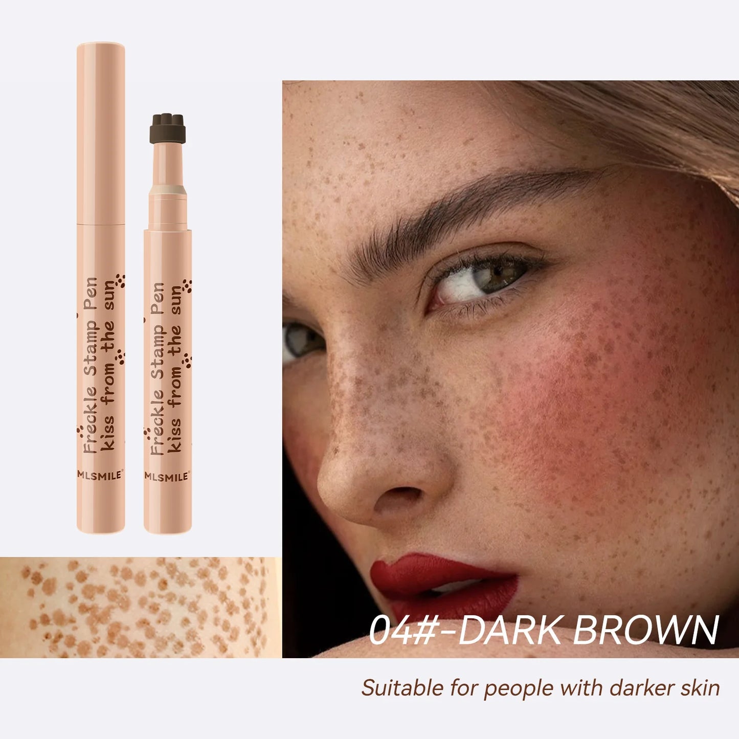 Natural Freckle Pen Waterproof Simulation Fake Spot Makeup Tool Lasting Waterproof Face Dot Spot Pen Eyeliner Korean Cosmetics