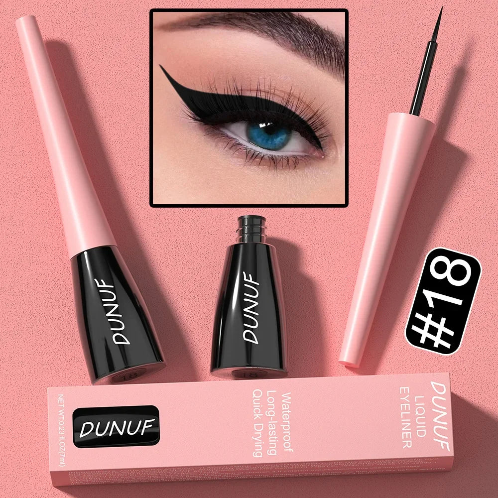 Blue Eye Liner Pen Liquid Eyeliner Pencil Eye Makeup Ultra-thin Long-Lasting Quick-Dry Eye Liner Original Korean Makeup Cosmetic